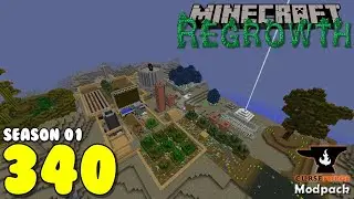 Regrowth S01E340 - That Could Have Gone Very Badly - Minecraft Modpack Let's Play