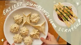 dumpling dough from scratch ~ a creative and family-friendly cooking activity!