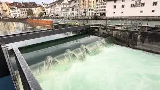 Reuss River, Lucerne, Switzerland September 22, 2025