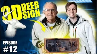 ep 12 | 3D Deer Engraving | CNC Routing, Scanning & Sculpting