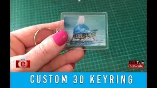 Tortoise 3D Flip Keychains | Custom Lenticular Keyrings by TwenT3 | Awesome Flip Effect