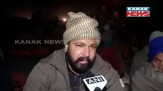 Farmers Protest Continues In Cold Weather