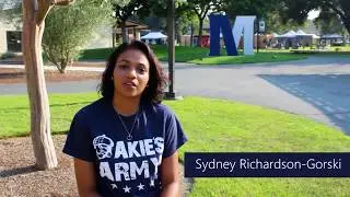 Student Body President Sydney Richardson-Gorski Welcomes Incoming Class of 2018