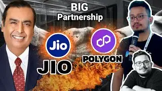 Mukesh Ambani Important Jio Partnership news 2025 | Polygon web3 Matic cryptocurrency news 2025.