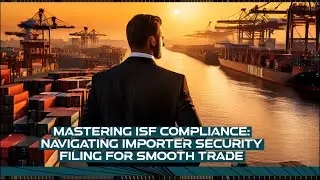 Mastering ISF Compliance: Navigating Importer Security Filing for Smooth Trade