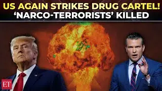 US strikes again! Drug trafficking boat destroyed, 2 killed in latest strike in the Pacific