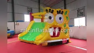 Super Cute SpongeBob Commercial Bounce House