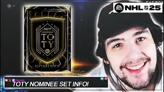 IMPORTANT TOTY NOMINEE SET INFO! I NHL 25 HUT
