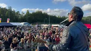 Steven Cade at Eds Country Music Fest in Sweden