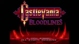 Castlevania Bloodlines - Mega Drive