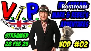 IRL Mark & Rebel's Adventures. Guide Dog Cam. #Liverpool #v_i_p_mark #guidedogs