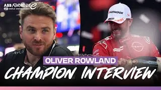 Oliver Rowland On His First Formula E World Championship 🏆