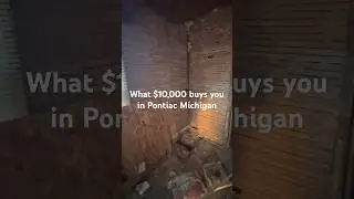 What $10,000 buys you in Pontiac Michigan #realestate