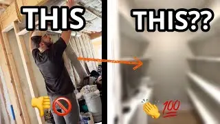 DIY Custom Closet + Door Jamb Build&hellip; This Came Out INSANE!