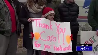 Lamoine residents celebrate local mail carrier's retirement