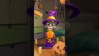 Magia de Dia das Bruxas 🤩🪄🎃 Talking Tom #Shorts