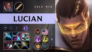 Lucian Mid vs Vel'Koz - NA Grandmaster Patch 26.01