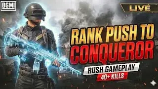 RUSH GAME PLAY || CONQUEROR\\ DAY 7 || BGMI LIVE || #pubgmobile  #short #bgmilive #orchidislive