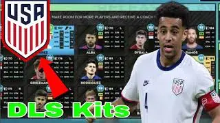 Dream league soccer 2024 - USA DLS Kit and Logos 2024