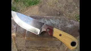 CUCHILLLO hecho con elástico de auto
