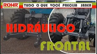 Hidráulico FRONTAL e Tomada de Força FRONTAL ROHR