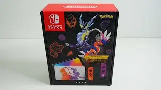 OLED-консоль Nintendo Switch Pokémon Scarlet & Violet Edition | Распаковка и обзор