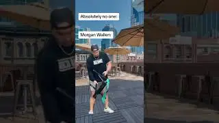 MORGAN WALLEN THROWING CHAIRS...