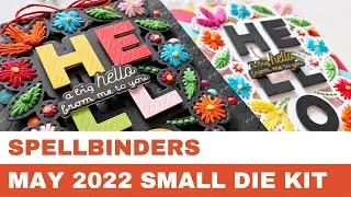 #128 Spellbinders May 2022 Small Die Kit - Card Inspirations