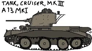 The Tank, Cruiser, Mk III, A13 Mk I - War Thunder
