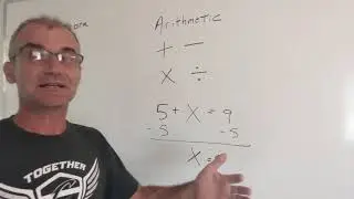 Algebra Basics, Quick Introduction to What Algebra Is