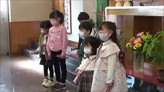カトリック行橋教会 七五三（子どもたちの）祝福式 & Happy Birthday