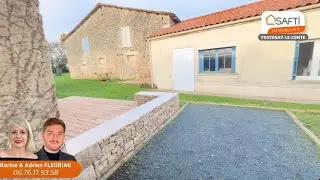 VENDU - Doix-les- Fontaines : Ensemble immobilier avec grange composé de deux maisons