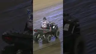 😎 Tony Stewart rips around Eldora Speedway preparing the racing surface for the 55th World 100