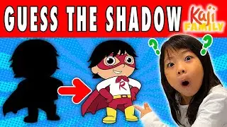 GUESS the CHARACTER by the SHADOW!