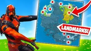 Discover Landmarks *ALL LOCATIONS!* (Fortnite Chapter 2 Challenges)