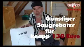 ✅Super g&uuml;nstiger Saugroboter. Robit R3000 mit schlanken Geh&auml;use + Walzenb&uuml;rste Unboxing Test deutsch
