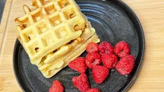 How to make Waffles from scratch#easyrecipes 