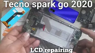 #howto replacing LCD screen tecno spark go 2020 #howto change #android LCD screen #step by step