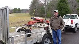 Buying Used Hay Equipment for a Small Farm - We Bought a Tedder!