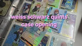 Weiss Schwarz Quintessential Quintuplets Infinity Opening + Binder Flip Through
