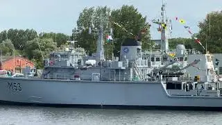 M 53 SKALVIS на военно-морской базе Росток-Хоэ-Дюн, 10 августа...