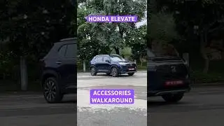 HONDA ELEVATE Accessories | Walkaround | #hondaelevate #honda #accessories #carwale