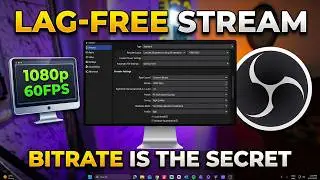 BEST OBS SETTINGS for 1080P 60FPS YouTube & TikTok Streaming