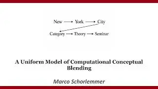 Marco Schorlemmer --- A Uniform Model of Computational Conceptual Blending.