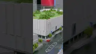 Trendy Community Scale Model #architecture #modelbuilding#scalemodel  #modelmaking