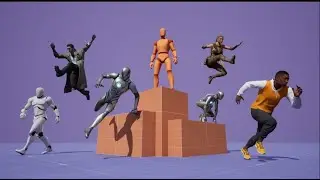 The Game Animation Sample Project || 500 FREE animations 