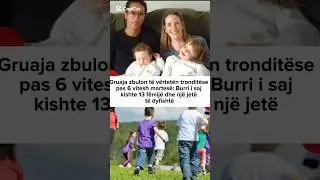 Gruaja zbulon t&euml; v&euml;rtet&euml;n trondit&euml;se pas 6 vitesh martes&euml;: Burri i saj kishte 13 f&euml;mij&euml; dhe nj&euml;&hellip;&hellip;.