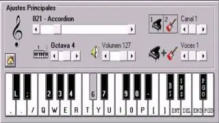 Ai Se Eu Te Pego - Michel Telo - Piano Electronico 2.5