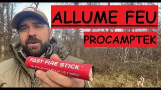 PROCAMPTEK  ALLUME FEU  SURVIE /  SURVIVAL FIRE STARTER.