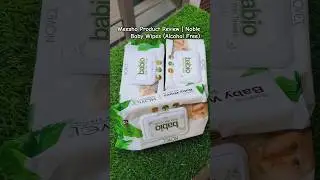 Meesho Product Review | Noble Baby Wipes (Alcohol Free) #shortsviral@Meesho #shorts